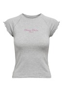 Tricou Dama Only Onlarea Light Grey Melange