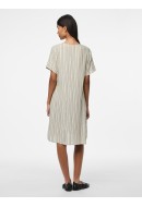 Rochie Pieces Pcalvina Laurel Oak Stripes Cloud Dancer