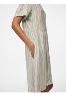 Rochie Pieces Pcalvina Laurel Oak Stripes Cloud Dancer