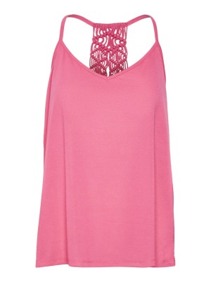 Maieu Dama Vero Moda Curve Vmcklotte Singlet Raspberry Sorbet