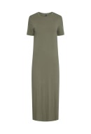 Rochie Pieces Pcsofia T-Shirt Maxi Feep Lichen Green