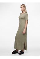 Rochie Pieces Pcsofia T-Shirt Maxi Feep Lichen Green
