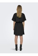 Dress Jacheline De Young Jdydivya Life V-Neck Black