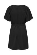 Dress Jacheline De Young Jdydivya Life V-Neck Black