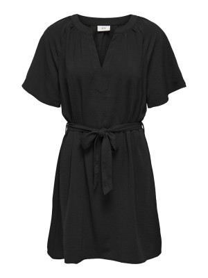 Dress Jacheline De Young Jdydivya Life V-Neck Black