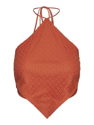 Maieu Dama Sometingnew Snchrissy Haulter Scarf Burnt Ochre