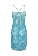 Rochie Somethingnew Sncoco Tight Ceramic/Coco Print