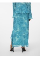 Fusta Somethingnew Sncoco Mr Ruffle Maxi Ceramic/Coco Print