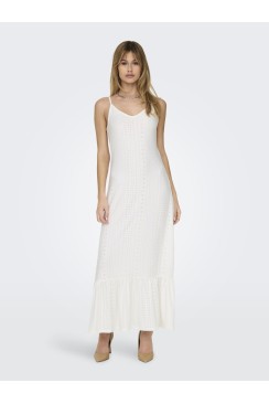 Rochie Jacheline De Young Jdycathinka Long Cloud Dancer Pattern Flora