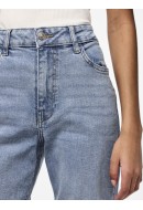 Blugi Dama Pieces Pckelly Hw Straight Lb302 Light Blue Denim