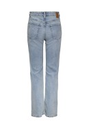 Blugi Dama Pieces Pckelly Hw Straight Lb302 Light Blue Denim