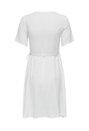 Dress Only Onlsiesta Linen Bl Wrap Bright White