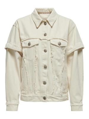 Geaca Dama Only Onlvalentin Detach Sl Ecru