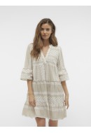 Tunica Dama Vero Moda Vmdicthe 3/4 Silver Lining /Ibiza Snow