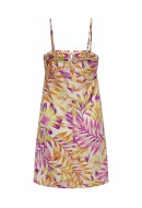 Rochie Only Onlnova Lux Strap Alexa Orange Peel Super Palm