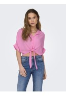 Camasa Dama Only Onlpaula Life Tie Begonia Pink