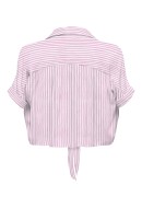Camasa Dama Only Onlpaula Life Tie Cloud Dancer/Stripes Thin Begonia Stripes