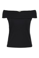 Women Top Vero Moda Vmkenzi Ficna Off Sholder Black