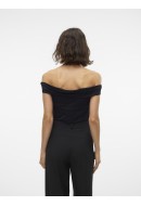 Women Top Vero Moda Vmkenzi Ficna Off Sholder Black