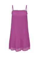Rochie Only Onllisa Vita Life Strap Plisse Purple Orchid