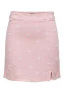 Fusta Only Onlsiesta panza Blemb Candy Pink Detail White/Yellow Embroidery