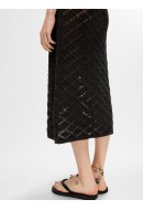 Dress Selected Slfvinna Long Knit Black