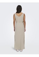Dress Jacheline De Young Jdysay Maxi Tie Oatmeal