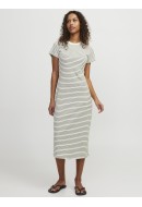 Rochie Jjxx Jxdagmar Tight Mid Vanila Ice Stripes Caviar