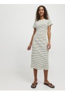 Rochie Jjxx Jxdagmar Tight Mid Vanila Ice Stripes Caviar
