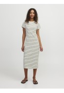 Rochie Jjxx Jxdagmar Tight Mid Vanila Ice Stripes Caviar