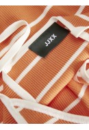 Maieu Dama Jjxx Jxesther Tight Tangerine Stripes Vanilla Ice