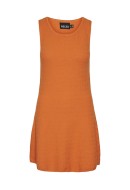 Rochie Pieces Pckenna O-Neck Mandarin Orange