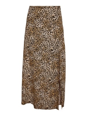 Fusta Noisy May Nmgalia Hw Long Black/Leo Aop