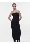 Rochie Pieces Pcnuvi Ankle Tube Black