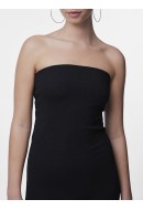 Rochie Pieces Pcnuvi Ankle Tube Black