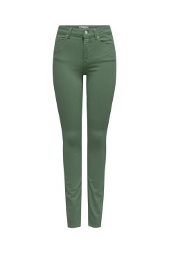 Pantaloni Dama Only Onlblush Mid Skinny Duck Green