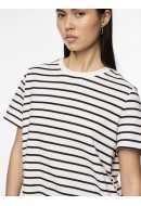 Dress Pieces Pcchilli Summer Cloud Dancer Stripes Black