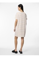 Dress Pieces Pcchilli Summer Cloud Dancer Stripes Silver Mink