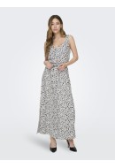 Dress Jacheline De Young Jdyolivia Maxi White Leo Mix