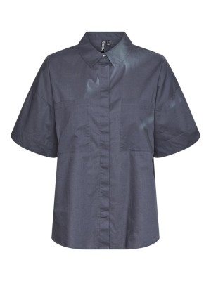 Camasa Dama Pieces Pckrissy Oversized Ombre Blue