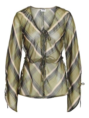 Bluza Dama Noisy May Nmchloe Front Green MoChecks