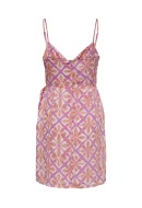 Rochie Only Onlalma Life Poly Isa Wrap Sachet Pink Marley