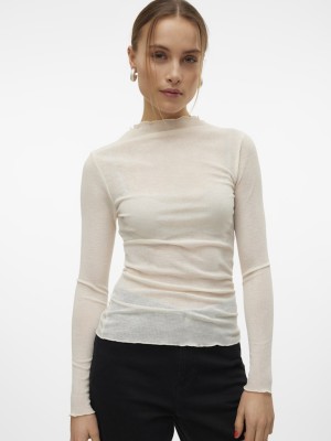 Bluza Dama Vero Moda Vmnes Funnelneck Birch