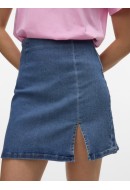 Fusta Vero Moda Vmnelly Hr Short Medium Blue Denim
