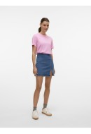 Fusta Vero Moda Vmnelly Hr Short Medium Blue Denim