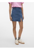 Fusta Vero Moda Vmnelly Hr Short Medium Blue Denim