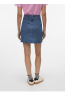 Fusta Vero Moda Vmnelly Hr Short Medium Blue Denim