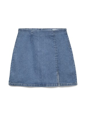 Fusta Vero Moda Vmnelly Hr Short Medium Blue Denim