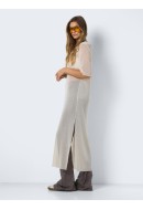 Rochie Noisy May Nmchloe 2/4 Mesh Pearled Ivory Detail Silver Lurex