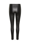 Women Leggings Pieces Pcoda Hw Coated Black Detail Glitter